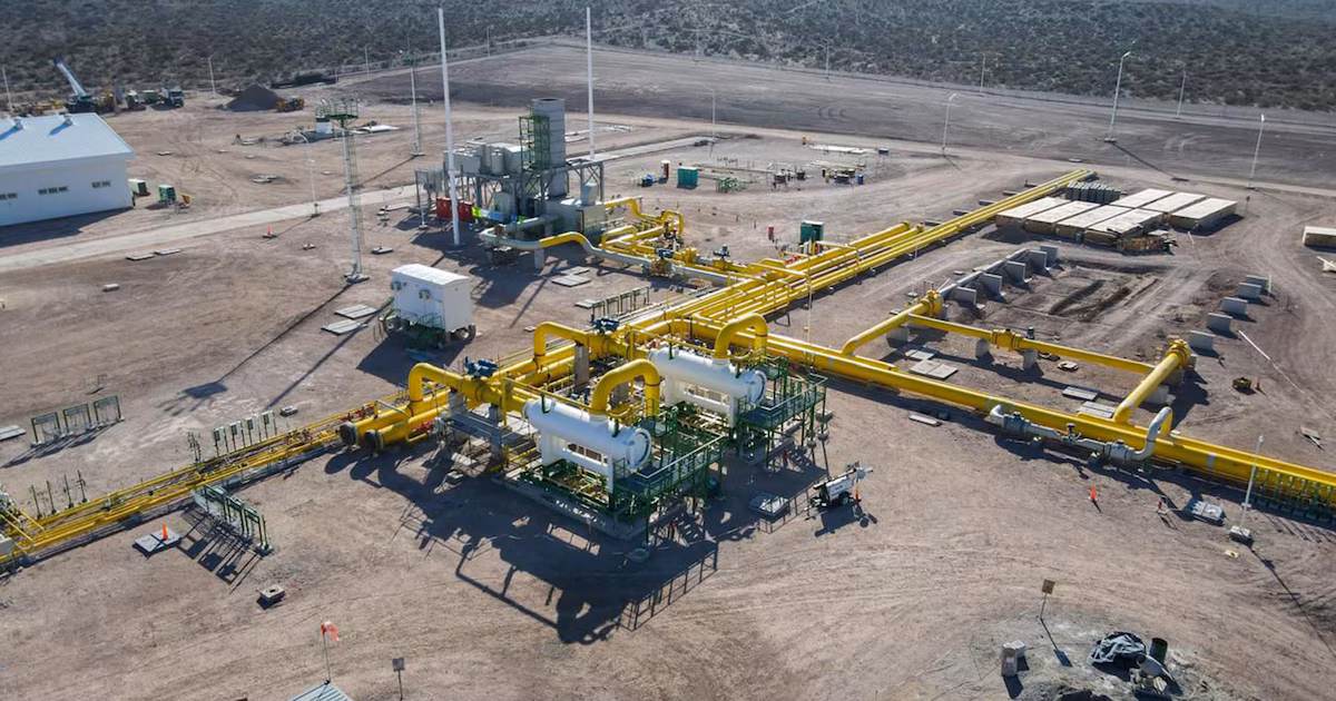 La producción de gas alcanzó un récord histórico en 2026 por la explotación no convencional de Vaca Muerta