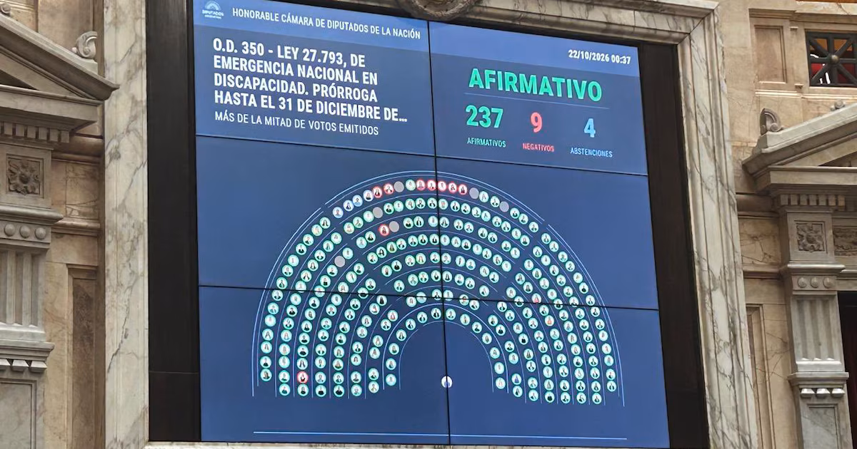 La reacción de la política al amplio acuerdo que permitió dar media sanción al proyecto de Discapacidad