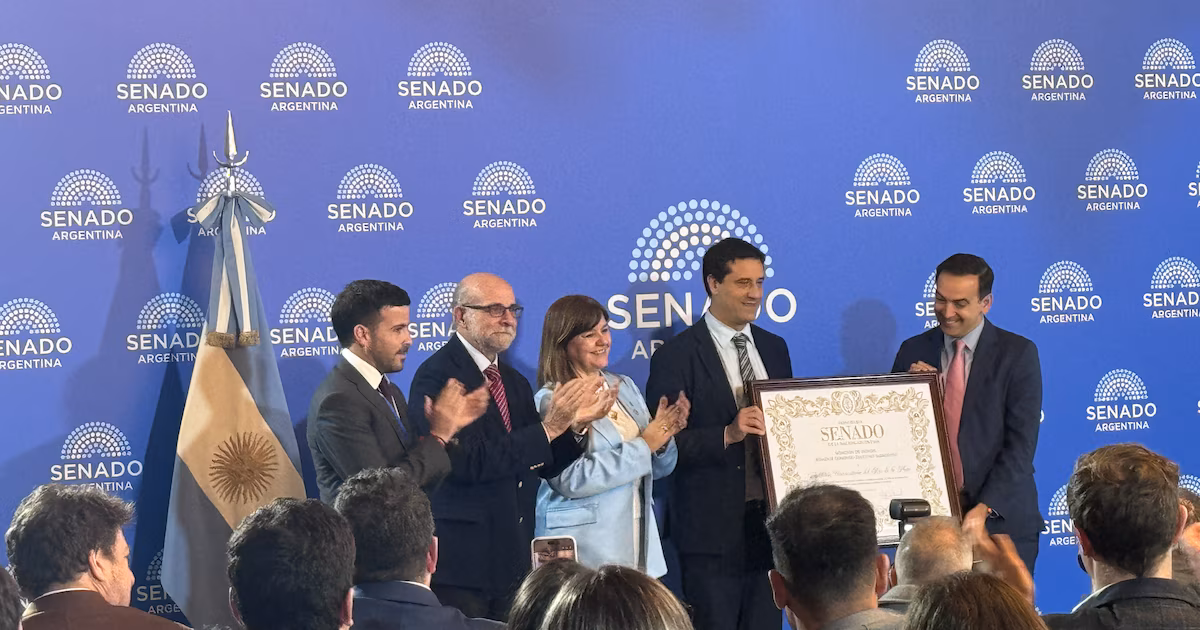 La FURP recibió la distinción “Domingo Faustino Sarmiento” en el Senado