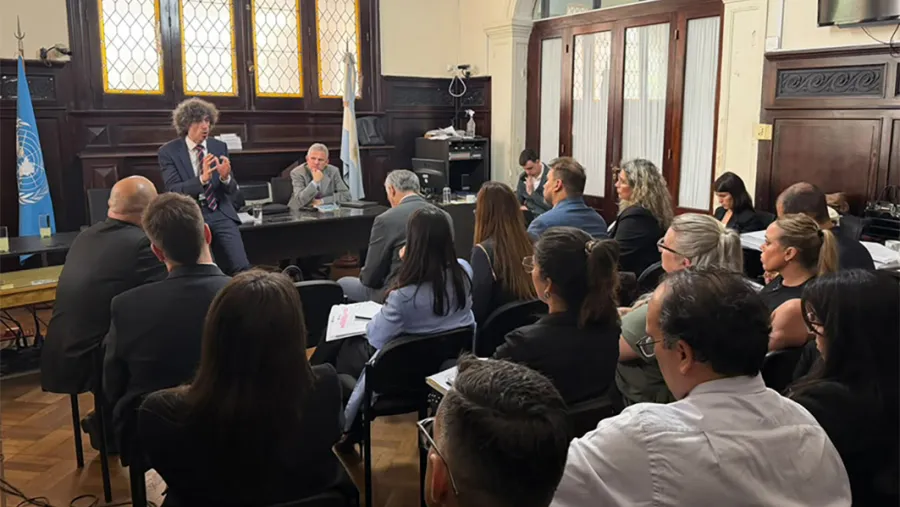 El distrito Entre Ríos se capacitó litigación oral en el marco de la implementación del sistema acusatorio
