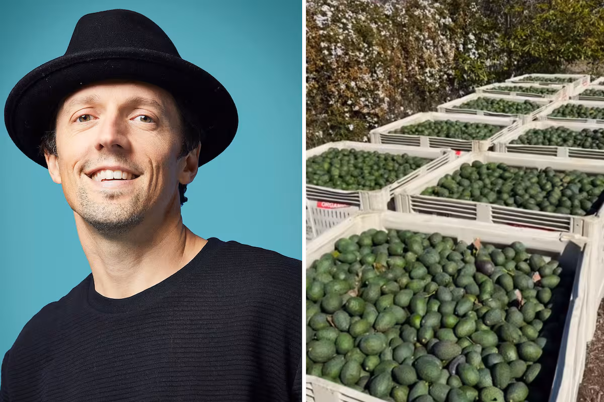 Jason Mraz y su otra pasión con paltas y café en casi siete hectáreas en San Diego: “Necesitaba diversificar”