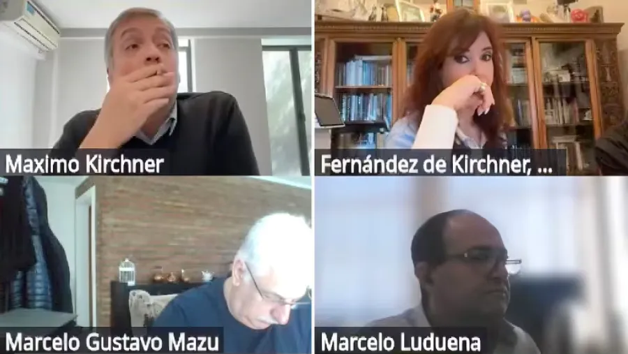 Empezó el juicio Hotesur-Los Sauces, con Cristina y Máximo Kirchner conectados por Zoom