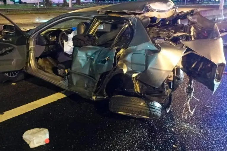 Choque fatal en Panamericana: el conductor tenía 21 años, dio positivo de alcoholemia y acumulaba 24 infracciones