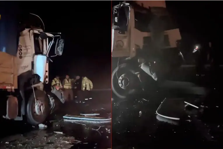 Choque entre camiones en la Autovía Nacional 12: investigan las circunstancias del accidente