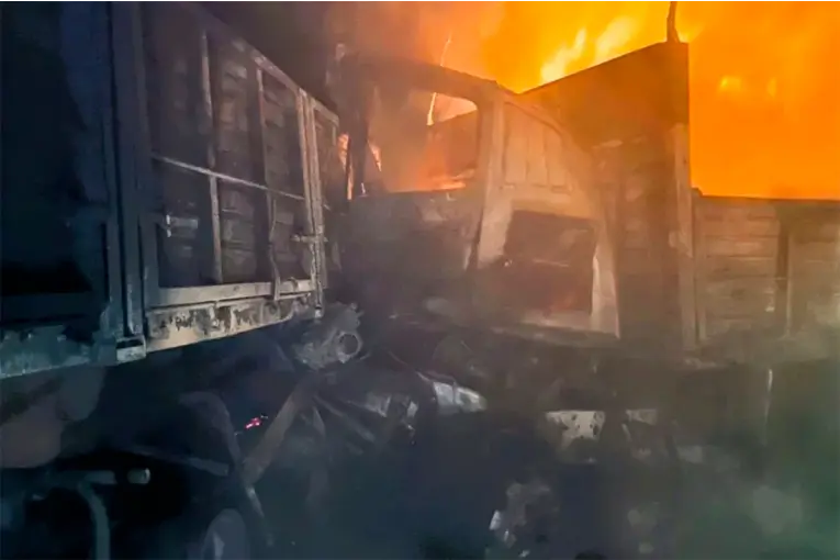 Un camionero murió tras un choque e incendio sobre el complejo Zárate-Brazo Largo