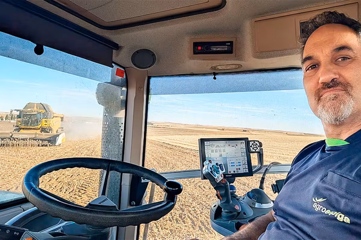 Pedro, un agricultor de 50 años que trabaja 600 hectáreas: “Muevo 400.000 euros al mes con márgenes reducidos”