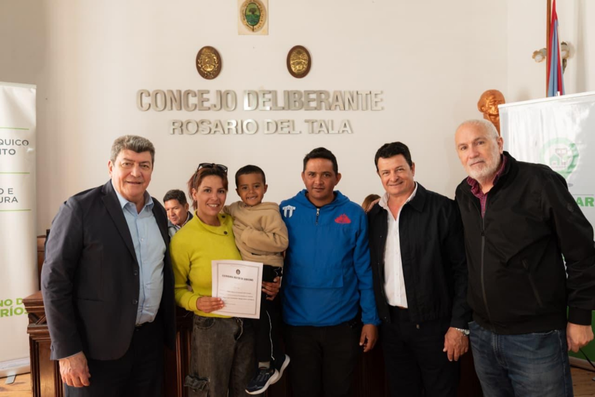 Familias de Rosario del Tala contarán con las escrituras de sus viviendas sociales