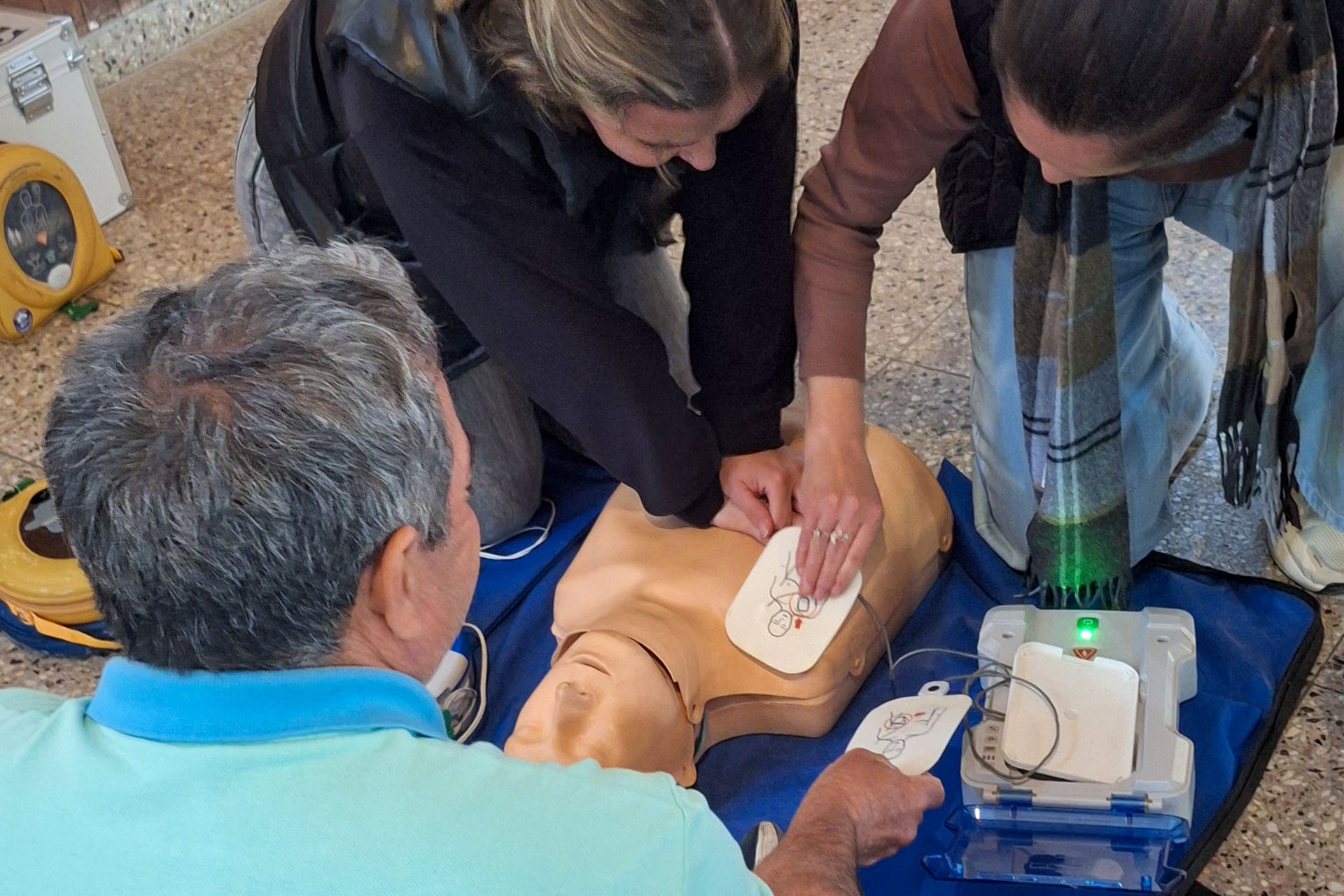 Equipos de salud se capacitaron en RCP avanzada en Seguí